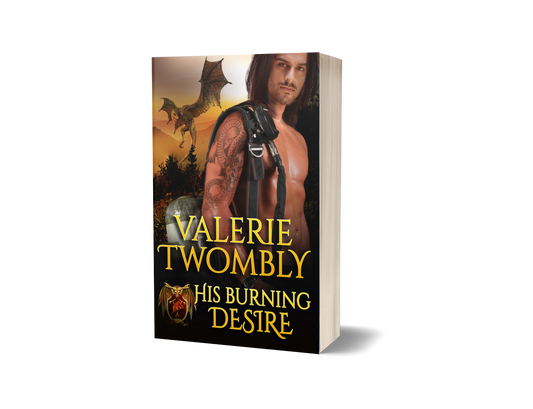 His Burning Desire-signed paperback (book 1)