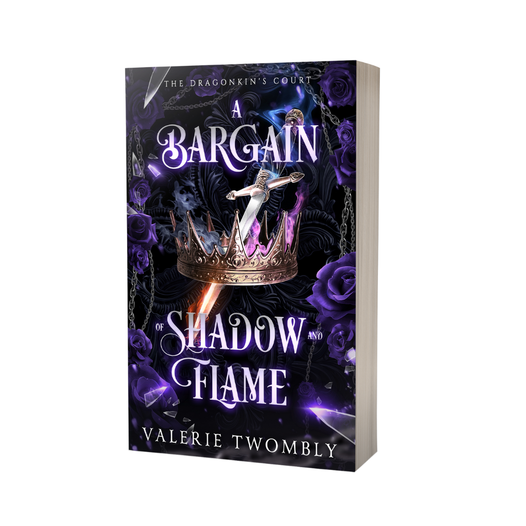 A Bargain of Shadow and Flame - signed paperback (book 1)