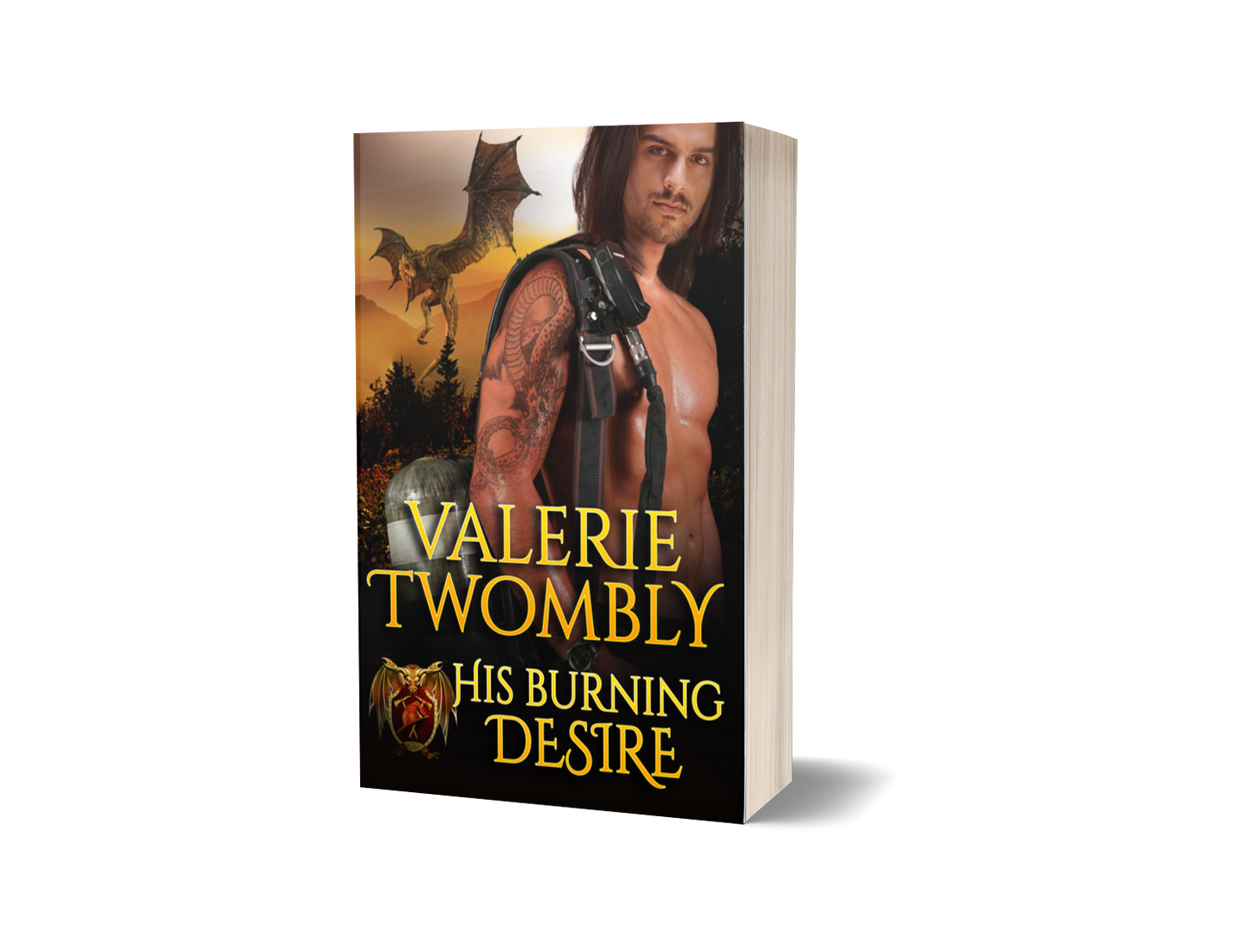 His Burning Desire – signiertes Taschenbuch (Buch 1)